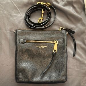Marc Jacobs Black Leather Shoulder Bag